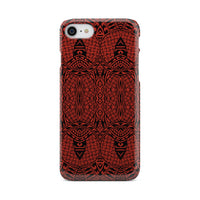 Polynesian Phone Case Red iPhone 7 - Polynesian Pride