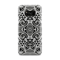 Polynesian Tribal Phone Case Black White Samsung Galaxy S8 Plus - Polynesian Pride