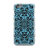 Polynesian Phone Case Grown Blue White iPhone 6s Plus - Polynesian Pride