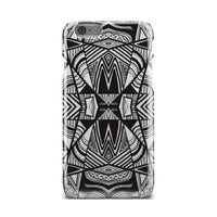 Polynesian Tribal Phone Case White And Black iPhone 6s - Polynesian Pride