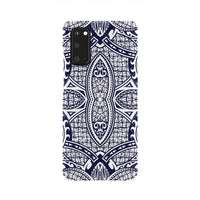 Polynesian Phone Case Blue And White Samsung Galaxy S20 - Polynesian Pride