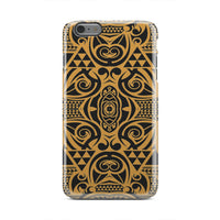 Polynesian Tough Case Yellow Black iPhone 6 Plus - Polynesian Pride