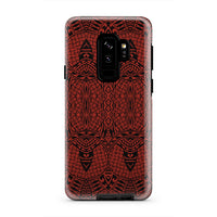 Polynesian Tough Case Red Samsung Galaxy S9 Plus - Polynesian Pride