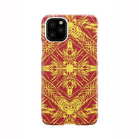 Polynesian Phone Case Orange iPhone 11 Pro - Polynesian Pride