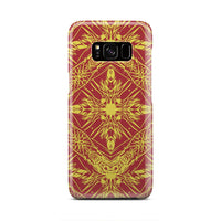 Polynesian Phone Case Orange Samsung Galaxy S8 - Polynesian Pride