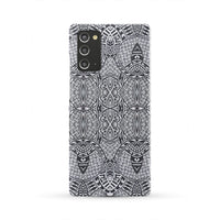 Polynesian Phone Case Black And White Samsung Galaxy Note 20 - Polynesian Pride