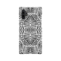 Polynesian Phone Case White And Black Samsung Galaxy Note 10 Plus - Polynesian Pride