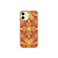 Polynesian Phone Case Orange iPhone 12 Mini - Polynesian Pride