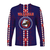 Hawaii - Waianae High Mix Kakau Long Sleeve Shirts LT6 - Polynesian Pride