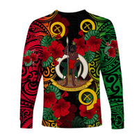 Vanuatu Yumi 42 Long Sleeve Shirt LT6 - Polynesian Pride