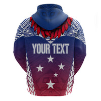 Custom Samoa Independence Day Hoodie Ula Fala Gradient Color LT7 - Polynesian Pride