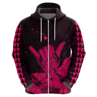 Hawaii Shaka Sign Hoodie Pink Version LT9 - Polynesian Pride