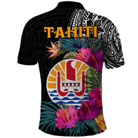 Tahiti Island Polo Shirt French Polynesian Tropical LT9 - Polynesian Pride