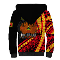 (Custom Personalised) Papua New Guinea Sherpa Hoodie The Greater Bird of Paradise LT9 - Polynesian Pride