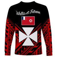 (Custom Personalised) Wallis et Futuna Long Sleeve Shirt Happy Independence Day LT9 - Polynesian Pride