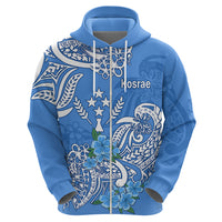 FSM Kosrae State Hoodie Polynesian Floral Tribal LT9 - Polynesian Pride
