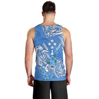 FSM Kosrae State Men Tank Top Polynesian Floral Tribal LT9 - Polynesian Pride