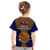 Papua New Guinea Kid T Shirt Manus Province Mix Coat Of Arms Polynesian Art LT14 - Polynesian Pride