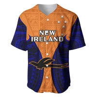 (Custom Personalised) Papua New Guinea Baseball Jersey New Ireland Province Mix Coat Of Arms Polynesian Art LT14 - Polynesian Pride
