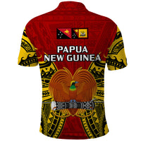 Papua New Guinea Polo Shirt Western Province Mix Coat Of Arms Polynesian Art LT14 - Polynesian Pride