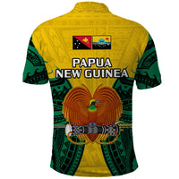Papua New Guinea Polo Shirt Hela Province Mix Coat Of Arms Polynesian Art LT14 - Polynesian Pride