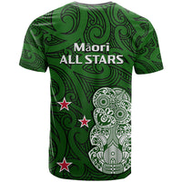 Aotearoa Rugby T Shirt All Stars New Zealand Tiki Maori LT14 - Polynesian Pride