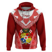 Tonga Heilala Flowers Hoodie Tongan Ngatu White Special Verison LT14 - Polynesian Pride