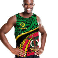 Vanuatu Men Tank Top - Road To Hometown - Polynesian Pride