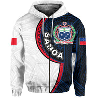 Samoa Independence Day Tribal Tattoo Hoodie No.3 LT6 - Polynesian Pride