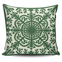Hawaii White Ginger Quilting Pillow Cover - AH - Polynesian Pride