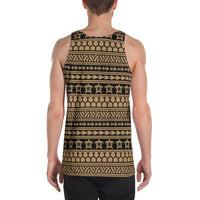 Polynesian Tattoo Tribal Gold - Hawaii Men's Tank Top - Polynesian Pride