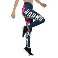 Chuuk Leggings - Chuuk Summer Vibes - Polynesian Pride