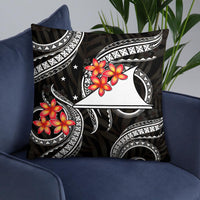Tokelau Polynesian Pillow - White Plumeria - Polynesian Pride