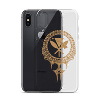 Kanaka Maoli Iphone Case The Eyes Gold AH iPhone X/XS Phone Case Gold - Polynesian Pride