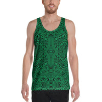 Polynesian Culture Green - Hawaii Men's Tank Top Green - Polynesian Pride