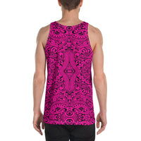 Polynesian Culture Pink - Hawaii Men's Tank Top - Polynesian Pride