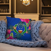 Pohnpei Polynesian Pillow - Hibiscus Surround - Polynesian Pride