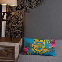Tuvalu Polynesian Pillow - Hibiscus Surround - Polynesian Pride