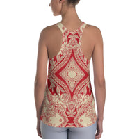 Polynesian Plumeria Mix Hawaii Women's Racerback Tank Top - Polynesian Pride