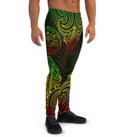 Marshall Islands Custom Sweatpant - Polynesian Patterns Reggae Color - Polynesian Pride