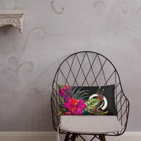 Vanuatu Polynesian Basic Pillow - Tropical Bouquet - Polynesian Pride