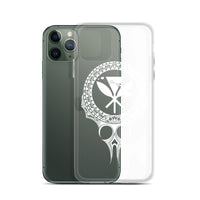 Kanaka Maoli Iphone Case The Eyes White AH iPhone 11 Pro Phone Case White - Polynesian Pride