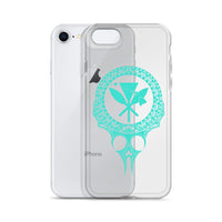 Kanaka Maoli Iphone Case The Eyes Turquoise AH iPhone 7/8 Phone Case Turquoise - Polynesian Pride