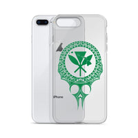 Kanaka Maoli Iphone Case The Eyes Green AH iPhone 7 Plus/8 Plus Phone Case Green - Polynesian Pride