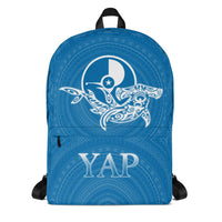 Yap Backpack - Shark With Coat Of Arms Unisex - Polynesian Pride