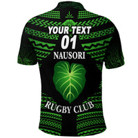 Custom Fiji Nausori Rugby Polo Shirt Creative Style NO.1, Custom Text and Number LT8 - Polynesian Pride