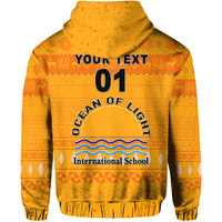 Custom Ocean of Light International School Christmas Hoodie Simple Style LT8 - Polynesian Pride