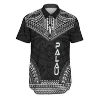 Palau Polynesian Chief Shirt - Black Version Men Black - Polynesian Pride