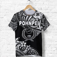 FSM Pohnpei T Shirt Unique Vibes Black LT8 - Polynesian Pride