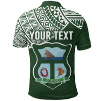 Custom Takuilau College Polo Shirt Tonga Pattern LT4 - Polynesian Pride